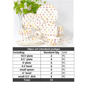 34pcs