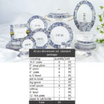 Dior Blue and White Series Bone Porcelain Coffee Cup Set