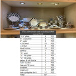 BLACK WHITE CHECKERED DESIGN Dinner Set Coffee Cup