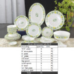 Colorful Lemons Series Bone China Plates Lemond Fruit Dishes