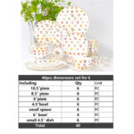 Louis Vuitton Dinnerware Set Bone China LV