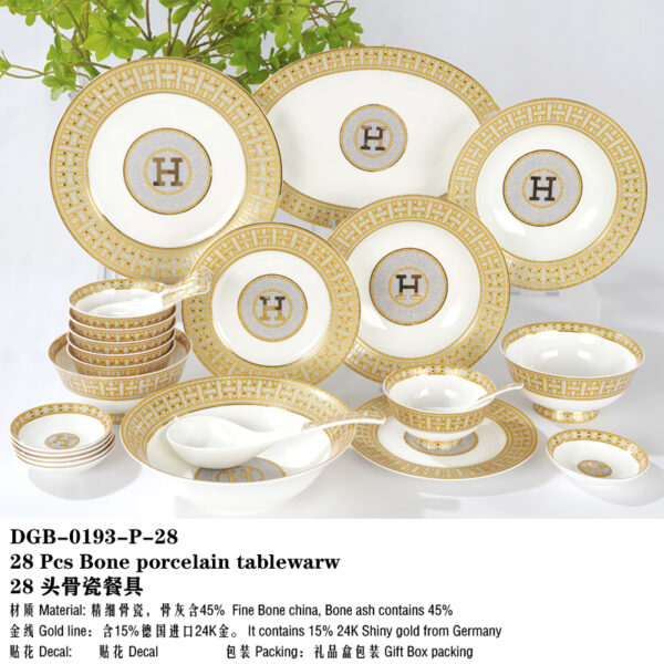 Hermes Mosaic' Dinner Set,Coffee cup set