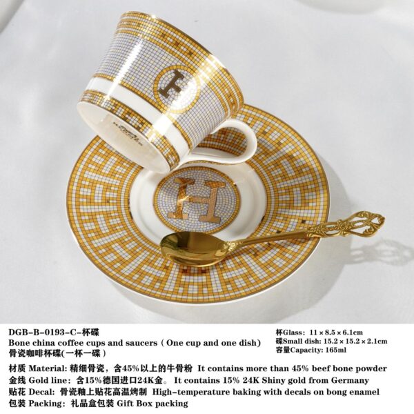 Hermes Mosaic' Dinner Set,Coffee cup set