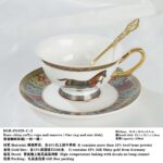 Hermès Cheval d'Orient Platter with Box in Porcelain