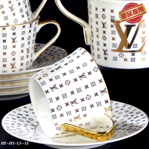 Louis Vuitton Tableware Set 43pcs and Louis Vuitton Tea Cup