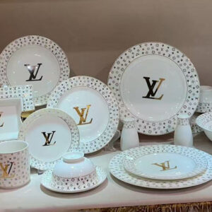 Louis Vuitton Tableware Set 43pcs and Louis Vuitton Tea Cup