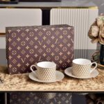 Louis Vuitton Coffee Cups Dishes bone China