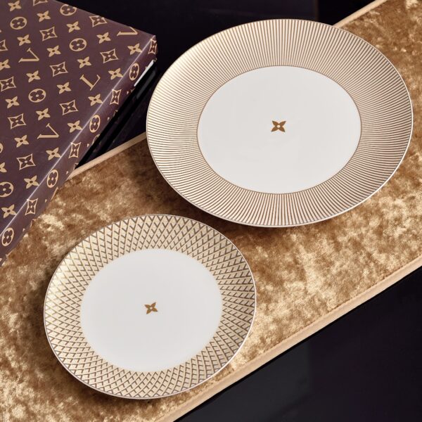 Louis Vuitton Coffee Cups Dishes bone China