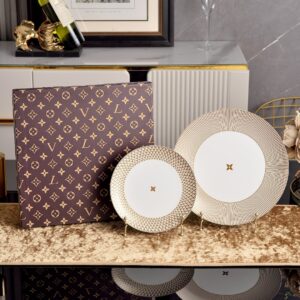 Louis Vuitton Coffee Cups Dishes bone China
