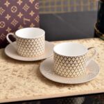 Louis Vuitton Coffee Cups Dishes bone China