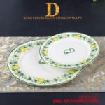 Colorful Lemons Series Bone China Plates Lemond Fruit Dishes