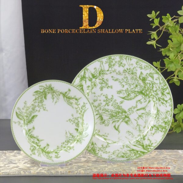Dior Dinerbord Lily of the Valley, groen Dishes