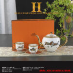 Hermes Cheval d'Orient Dessert Plate Dinner Set