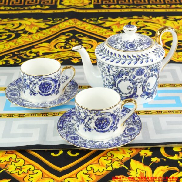 Versace Royal Bistro Blue Floral Ceramic Dish