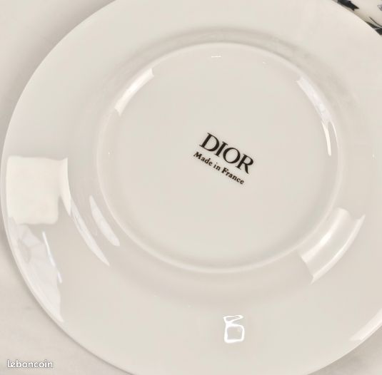 Dior Granville Floral Flowers coffee cup saucers