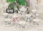 Dior Granville Floral Flowers coffee cup saucers