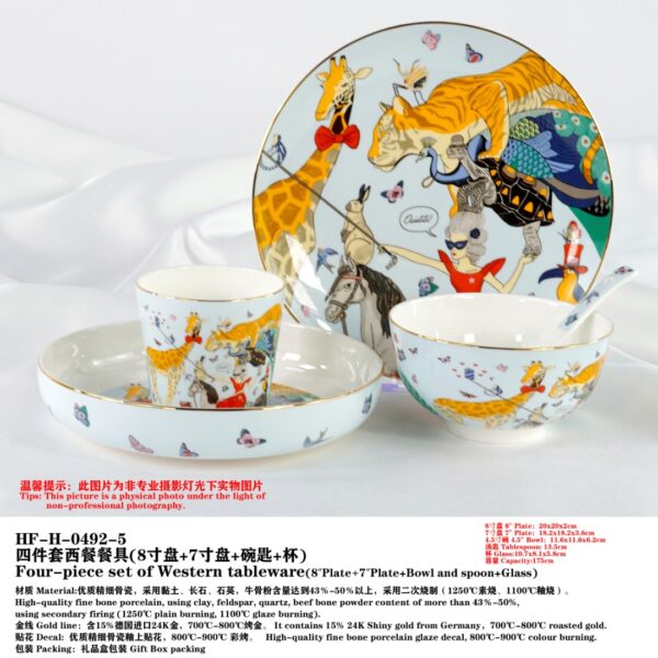 Hermes Premium y bone china cup home office coffee milk cartoon ceramic exquisite water