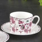 Dior Granville Floral Flowers coffee cup saucers