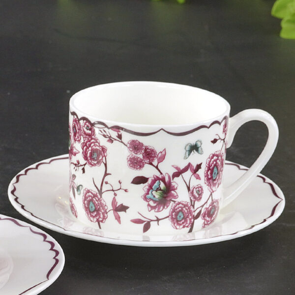 Dior Granville Floral Flowers coffee cup saucers