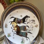 Hermes Cheval d'Orient Dessert Plate Dinner Set