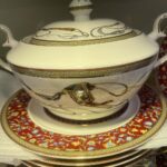 Hermes Cheval d'Orient Dessert Plate Dinner Set