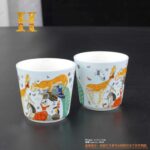 Hermes Premium y bone china cup home office coffee milk cartoon ceramic exquisite water