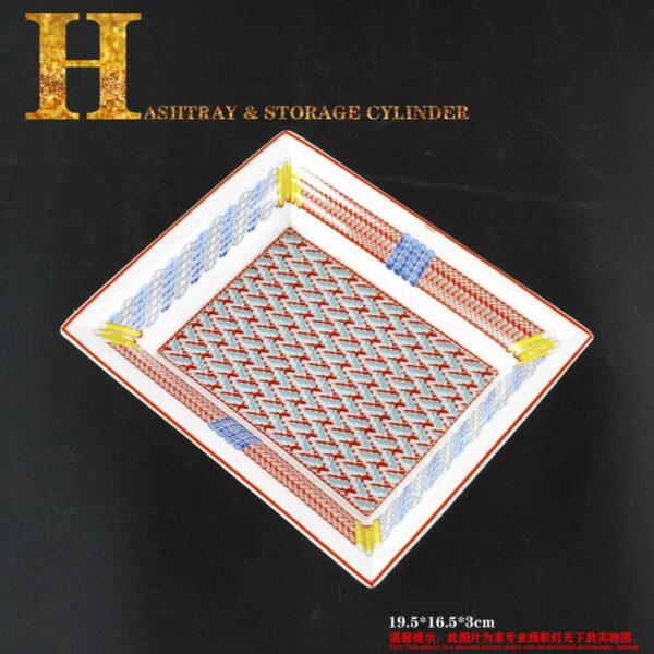 Hermès Tressages Equestres Porcelain Dinner Plates - Durable & Stylish
