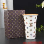 Louis Vuitton Dinnerware Set Colorful Bone China LV