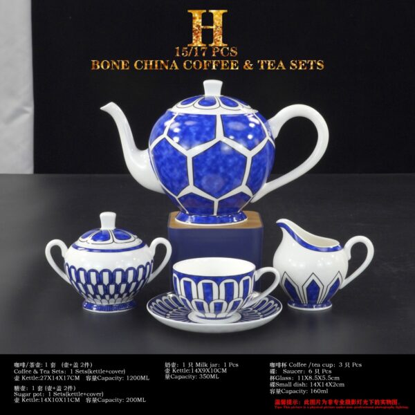 HERMES, Dinnerware Set Dishes BLEUS D'AILLEURS"