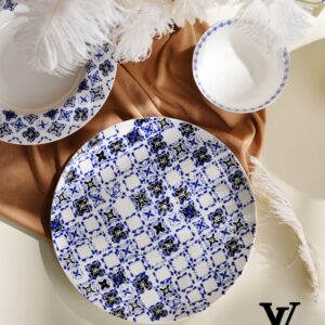 LV Louis Vuitton Side Plate LV By The Pool Tableware Monogram Flower Auth Dinnerware Set Coffee Cup