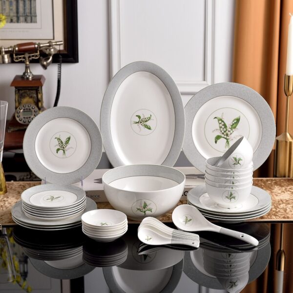 Christian Dior Lily of the Valley Porcelain MILLY LA FORET Plate