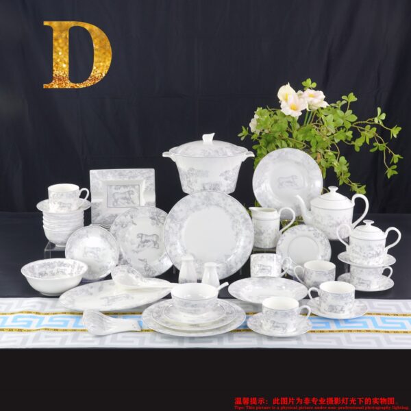 Dior Toile de Jouy Dishes bone china