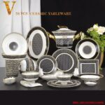 Versace La Greca Signature Tableware Collection-Black