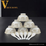 Versace Barocco Beige Plate Dishes