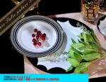 Black and White Dinnerware Set Coffee Cup Own brand