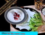 Black and White Dinnerware Set Coffee Cup Own brand