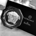 Versace Crystal Ashtray Versace Rosenthal -3pcs in one set(S&M&L)