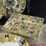 Versace Service Plate Le Jardin De by Rosenthal Dinnerware set- Continental