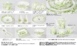 Dior Dinner Plate Lily of the Valley, Green/Red/Blue