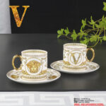 Versace Virtus Gala White Charger Plate Dinnerware Set