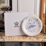 ROYAL COPENHAGEN DENMARK BLUE FLUTED CUP DISHES