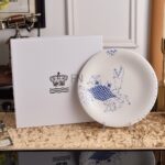 ROYAL COPENHAGEN DENMARK BLUE FLUTED CUP DISHES
