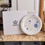 ROYAL COPENHAGEN DENMARK BLUE FLUTED CUP DISHES