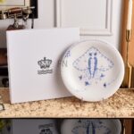 ROYAL COPENHAGEN DENMARK BLUE FLUTED CUP DISHES