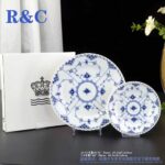 ROYAL COPENHAGEN DENMARK BLUE FLUTED CUP DISHES