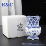 ROYAL COPENHAGEN DENMARK BLUE FLUTED CUP DISHES