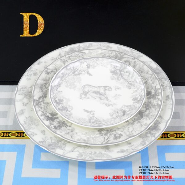Dior Toile de Jouy Dishes bone china