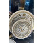Versace Virtus Gala White Charger Plate Dinnerware Set
