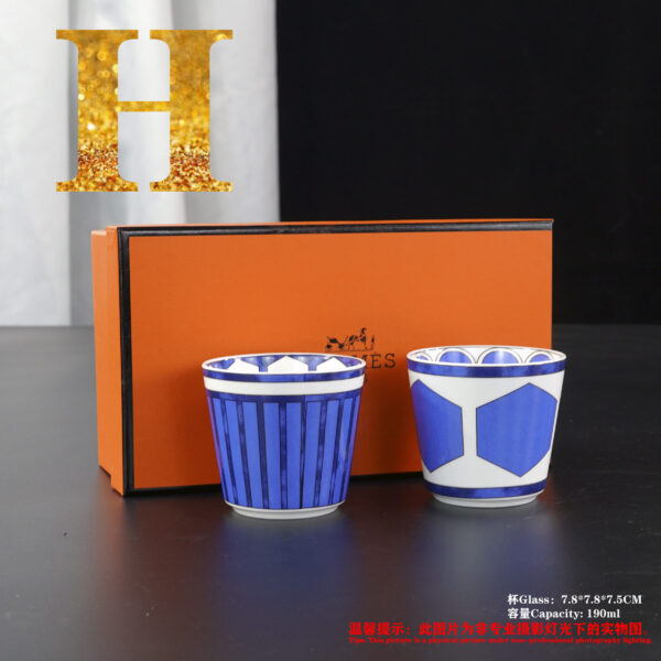 HERMES, Dinnerware Set Dishes BLEUS D'AILLEURS"