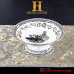 Hermes La Promenade de Longchamps dishes coffee cup saucer fruit plate